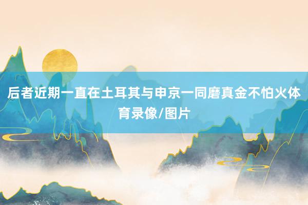 后者近期一直在土耳其与申京一同磨真金不怕火体育录像/图片