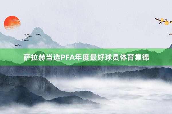 萨拉赫当选PFA年度最好球员体育集锦