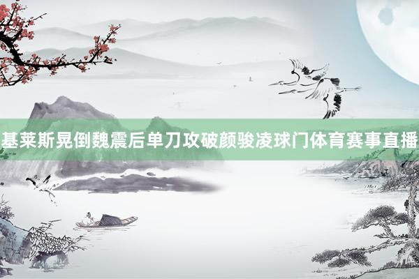 基莱斯晃倒魏震后单刀攻破颜骏凌球门体育赛事直播