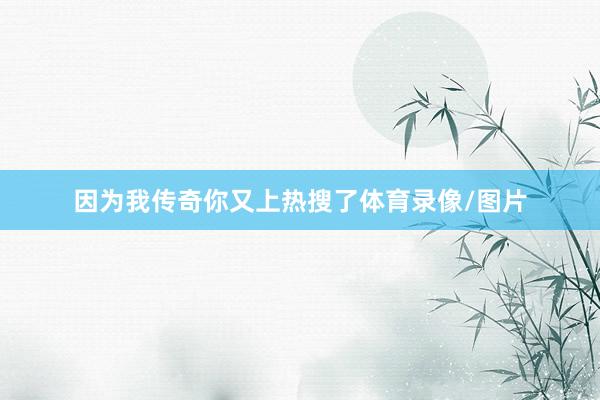 因为我传奇你又上热搜了体育录像/图片