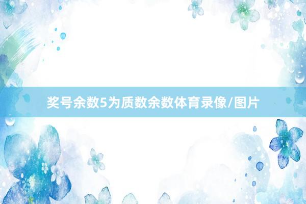 奖号余数5为质数余数体育录像/图片
