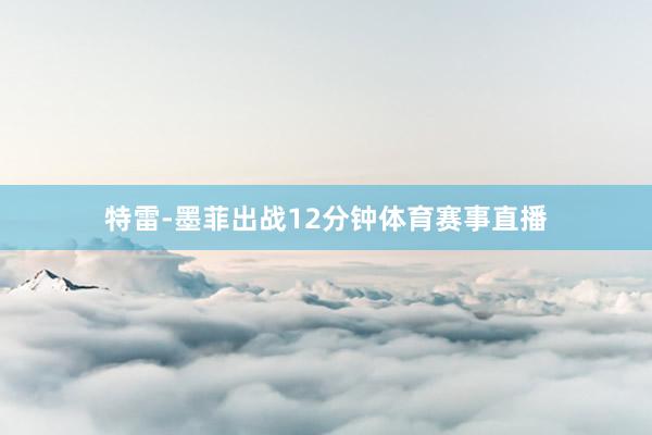 特雷-墨菲出战12分钟体育赛事直播
