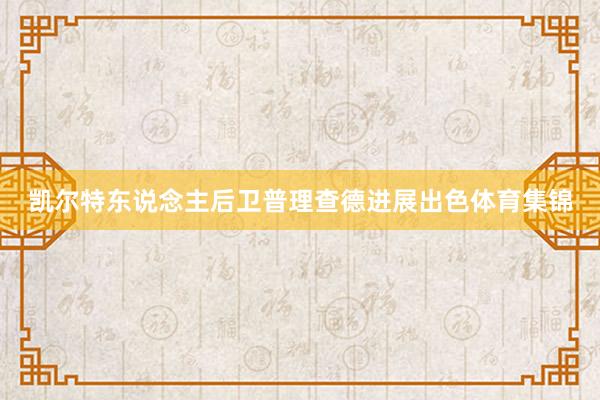 凯尔特东说念主后卫普理查德进展出色体育集锦