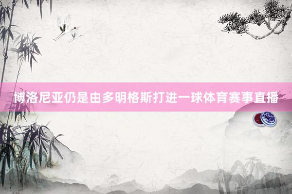 博洛尼亚仍是由多明格斯打进一球体育赛事直播
