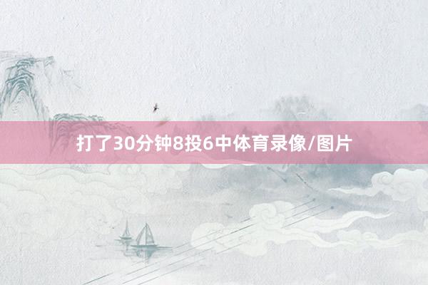 打了30分钟8投6中体育录像/图片