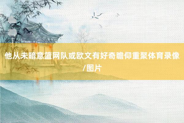他从未暗意篮网队或欧文有好奇瞻仰重聚体育录像/图片