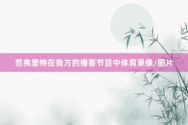 范弗里特在我方的播客节目中体育录像/图片